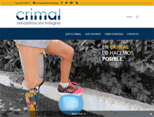 Tablet Screenshot of crimal.org
